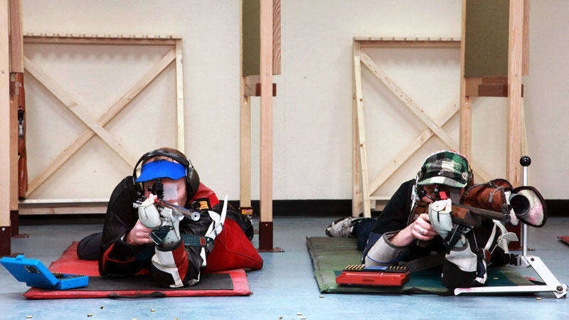 Indoor .22 In the aim at the Stock Exchange Rifle Club Indoor .22 In the aim at the Stock Exchange Rifle Club